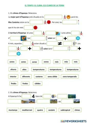 El temps i el clima. Els climes de la Terra 12