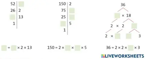 Decomposição em Fatores Primos