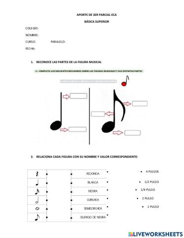 Figuras musicales prueba