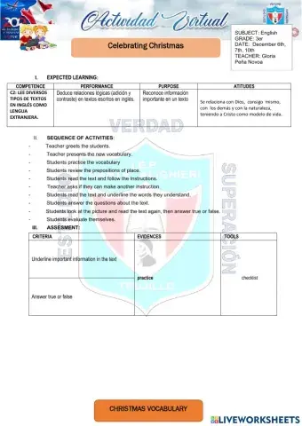 Celebrating christmas