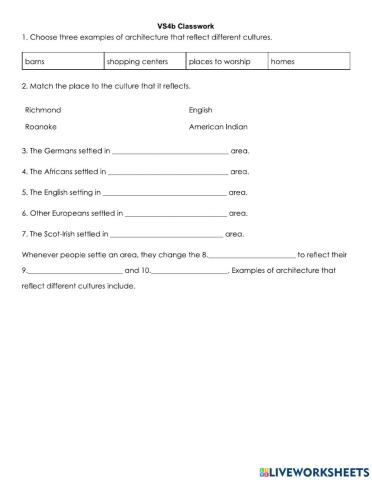 VS4b Classwork