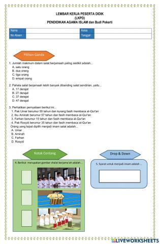 Soal Shalat Berjama'ah