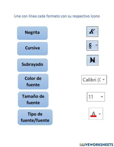 Herramientas de formato
