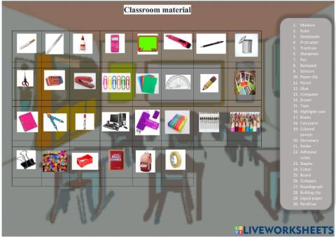 Classroom Material