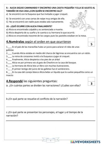 Alicia en el país de las mravillas