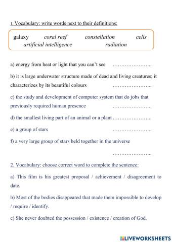 Reision high notes 3 unit 2