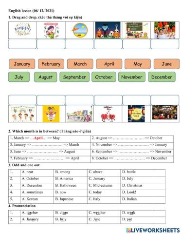 Group 3 Months + Events Cont