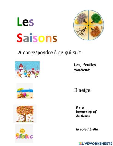 Les saisons