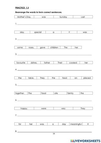 07-12 Year 6 Writing Exercise