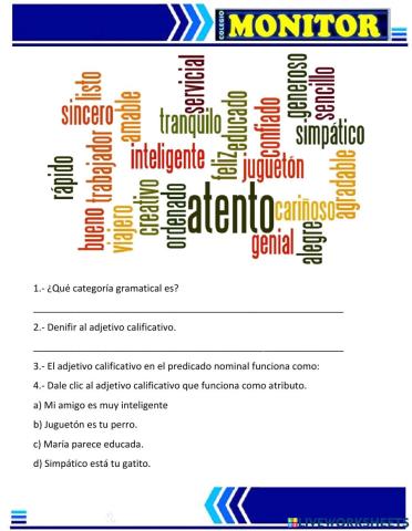 Categoías gramaticales