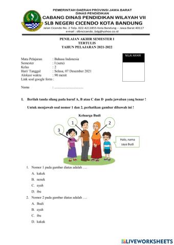 PAS Bahasa Indonesia