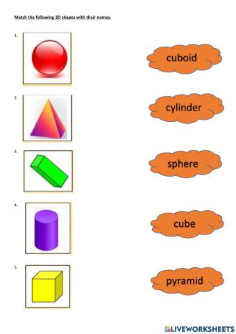 Geometry 3D shapes