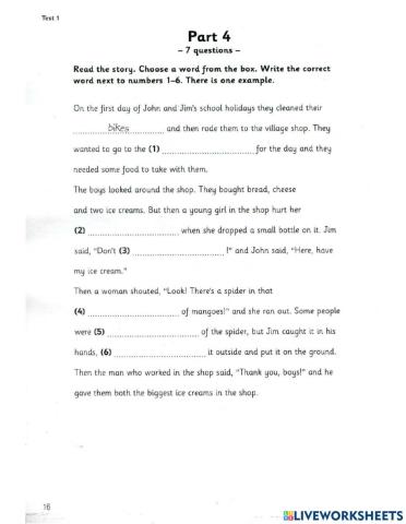 Ves - review lesson - test 1 - part 5