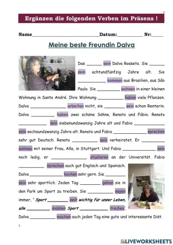 Meine Beste Freundin Dalva