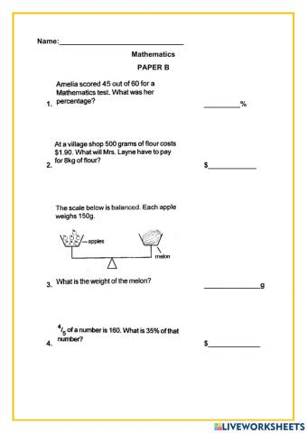 Mathematics Paper 2