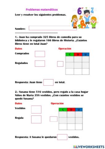 Problemas matemáticos