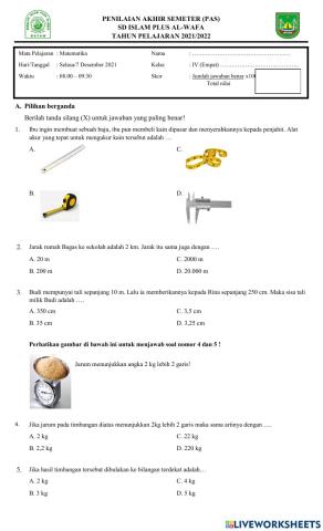 Penilaian akhir semester