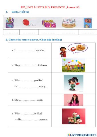 Homework-unit 5-Grade 3-Lesson1+2 -Tuần 12.Ms.Ha