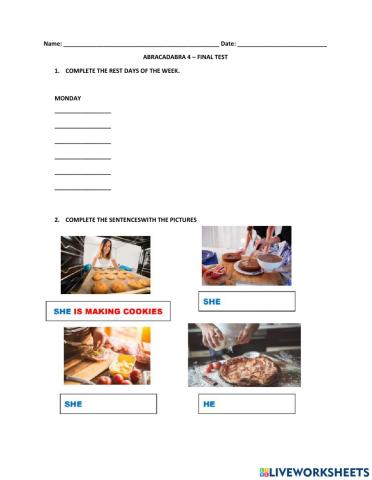 abracadabra 5 final test