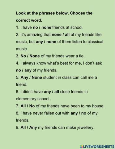 Form 7. Unit 4. Lesson 4