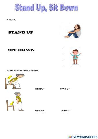 Stand up, Sit down