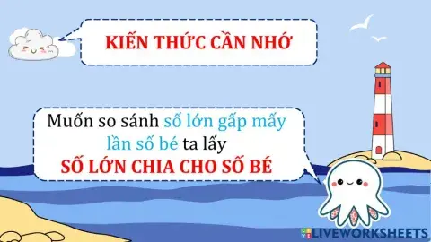 BTVN-So sánh số lớn gấp mấy lần số bé