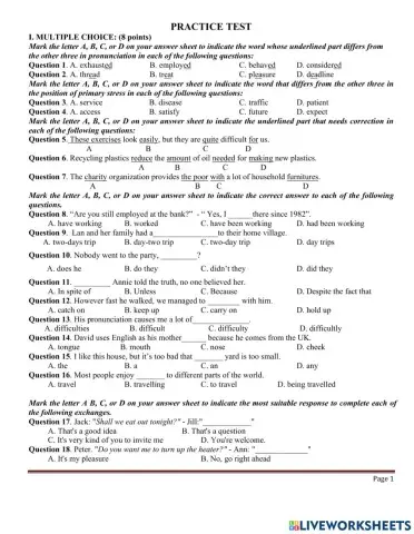 E9 - đề hk 1 - nt 2020