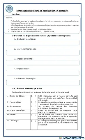 Evaluación remedial