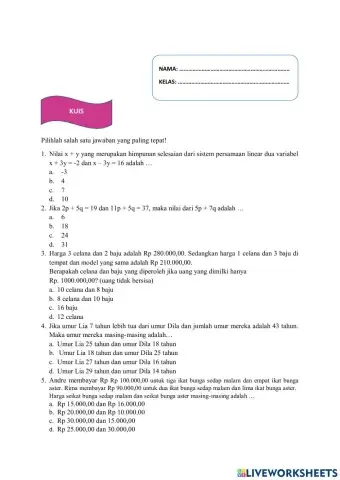 Kuis Metode Gabungan