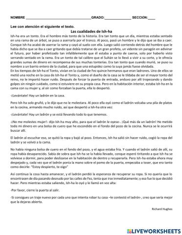 Las cualidades de ish - ha