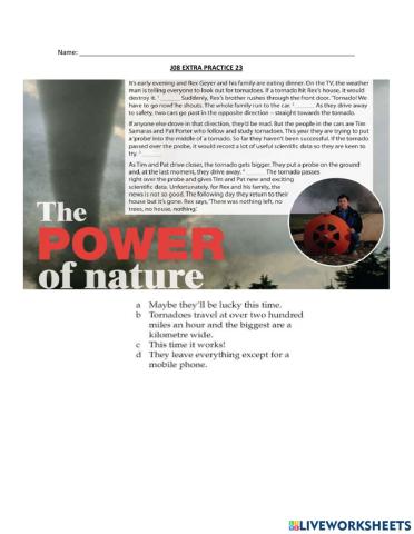 J08 Extra Practise 23