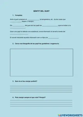 El sentit del gust