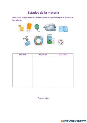 Estados de la materia