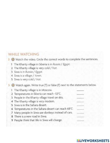 unit 1 - reading and writing