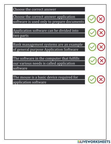 Application Software