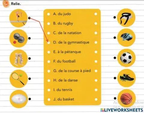 Vous faites du sport