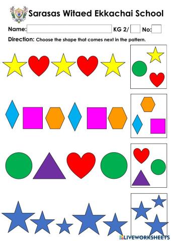 Patterns, completing