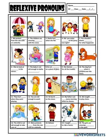 Reflexive Pronouns