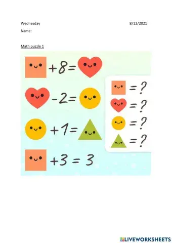 Math puzzle