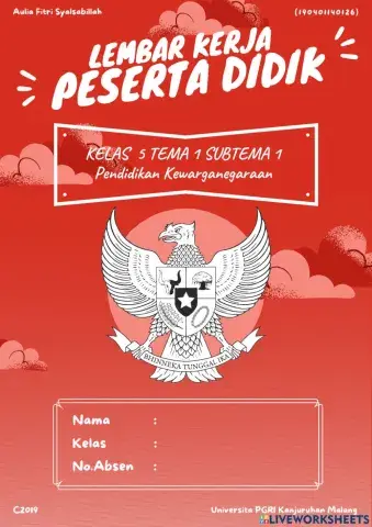 Lkpd nilai-nilai pancasila