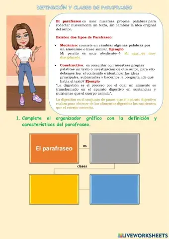 Definición y clases de parafraseo