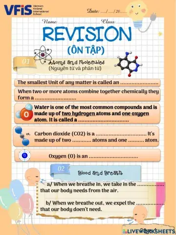 REVISION - SCIENCE - WEEK 14