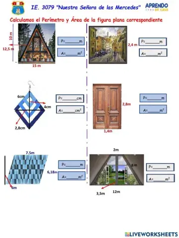 Áreas y Perímetros