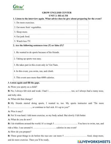 E 7 - U2 - listening