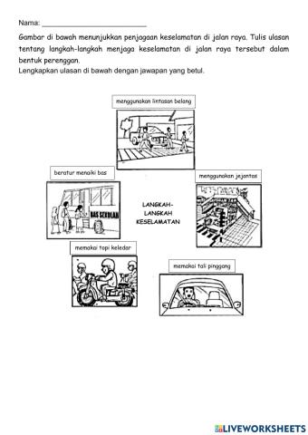 Ulasan - Langkah Keselamatan di Jalan Raya