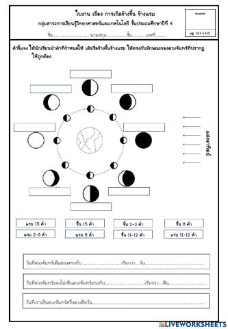 ข้างขึ้นข้างแรม