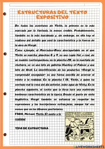 Estructuras expositivas