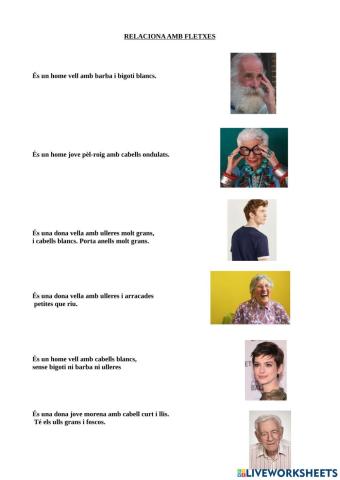 Descripció de persones