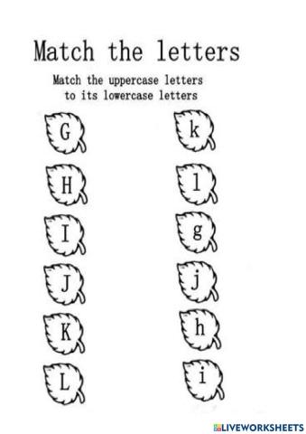 Letter worksheet