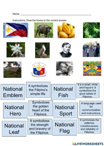 Philippine National Symbols